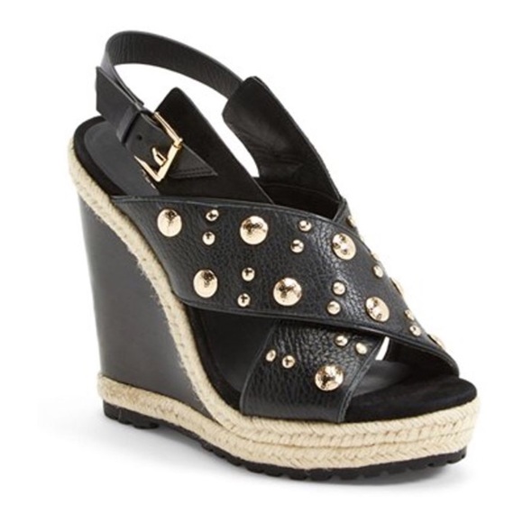 Rebecca Minkoff Shoes - NWOT Rebecca Minkoff Studded Wedge Sandal 7.5